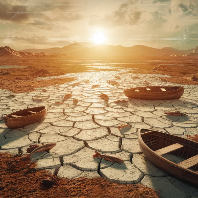 La disparition du Salton Sea : quand le plus grand lac de Californie provoque une crise écologique 🌍